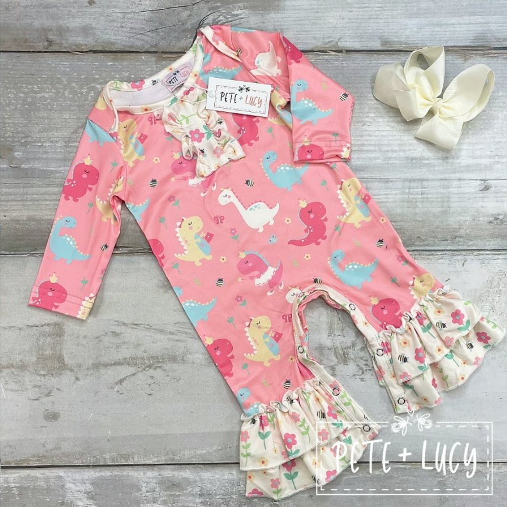 Pete + Lucy Ruffled Romper
